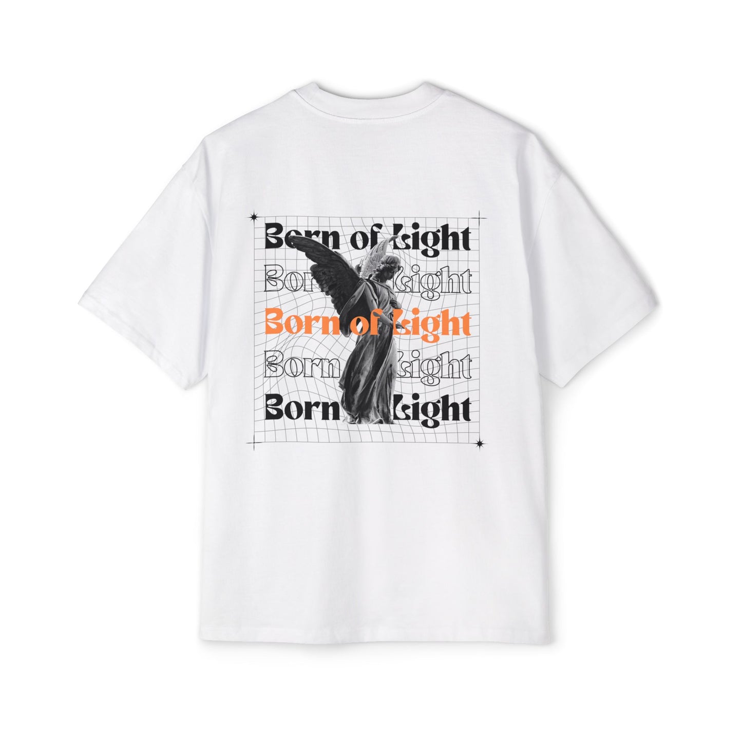 Divine Oversized Tee - Born of Light Graphic T-Shirt for Streetwear Lovers