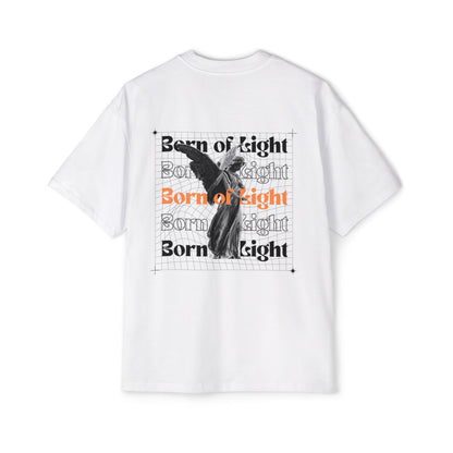 Divine Oversized Tee - Born of Light Graphic T-Shirt for Streetwear Lovers