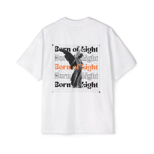 Divine Oversized Tee - Born of Light Graphic T-Shirt for Streetwear Lovers